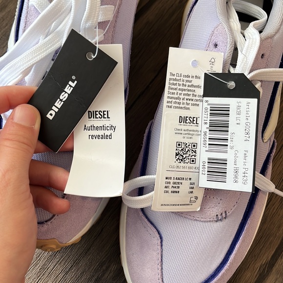 Diesel S-Racer size 39 sneaker - Picture 7 of 10